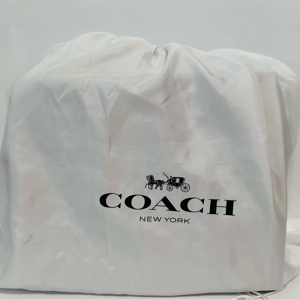 Coach Brown and Tan Signature Shoulder Bag - Picture 5 of 7